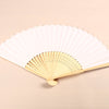 Painting White Fan Calligraphy And Calligraphy Practice Fan Handmade White Fan