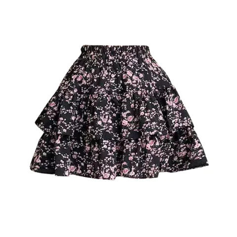 Floral A- Line Skirt