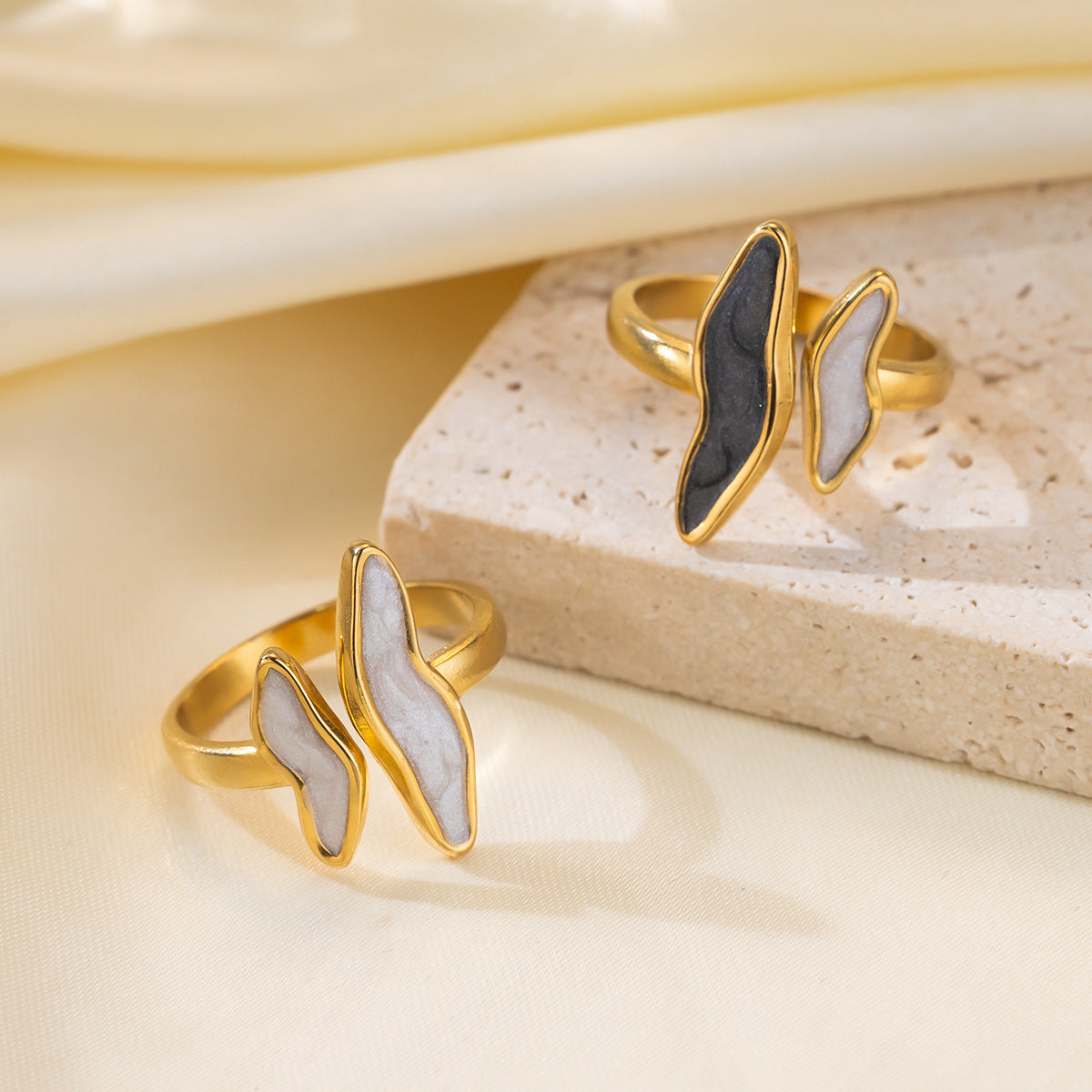 Korean Style Fashion Simple And Cool Style Stainless Steel Ring