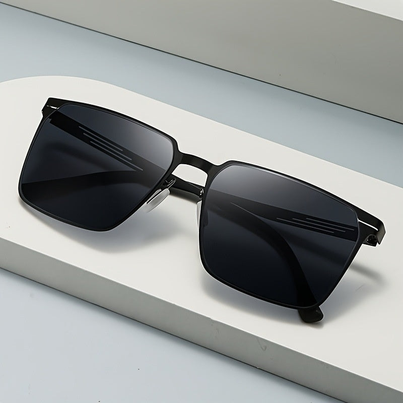 Fashion Metal Frame Sunglasses Fashionable Elegant Simple