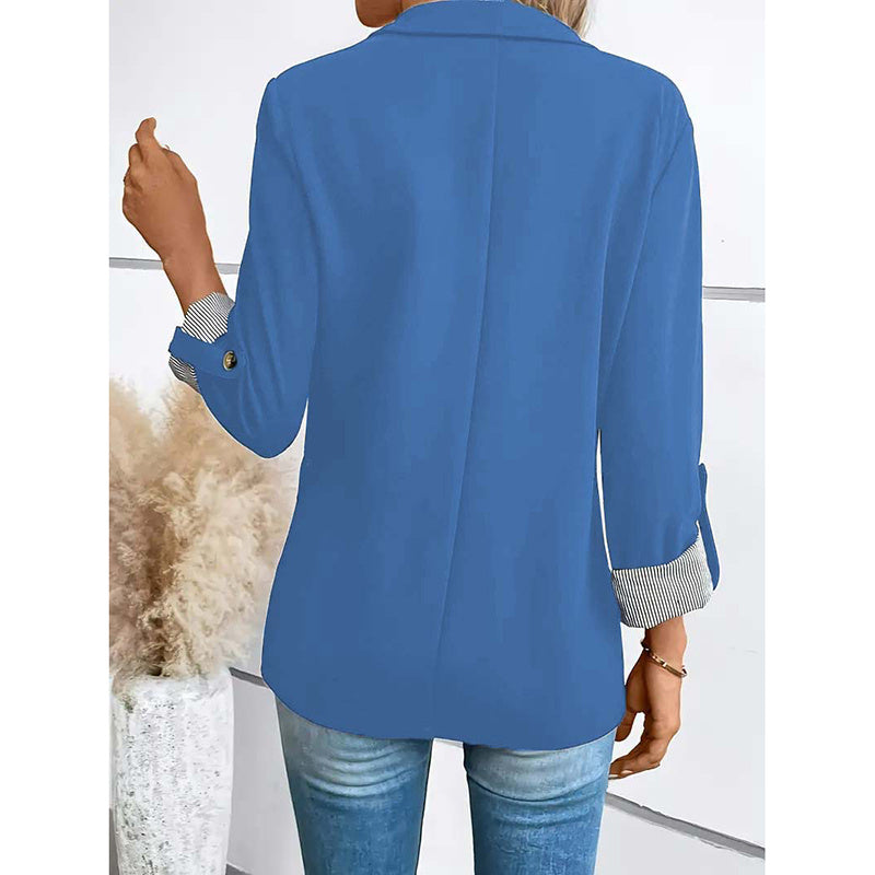 Women's Casual Blazers Open Front Long Sleeve