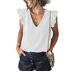 Ruffled Sleeve Top