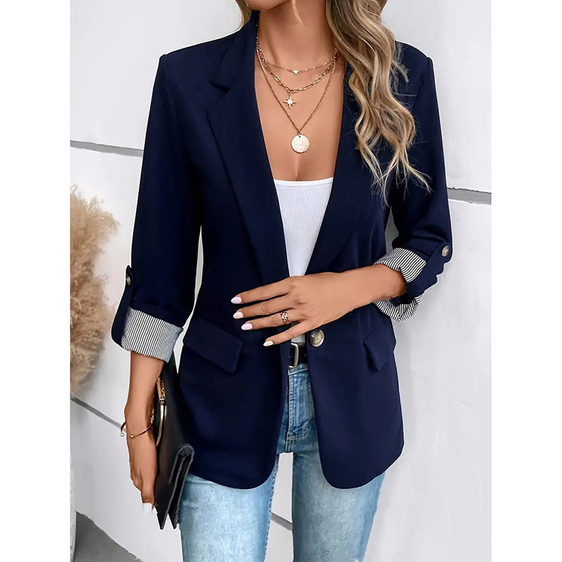 Women's Casual Blazers Open Front Long Sleeve