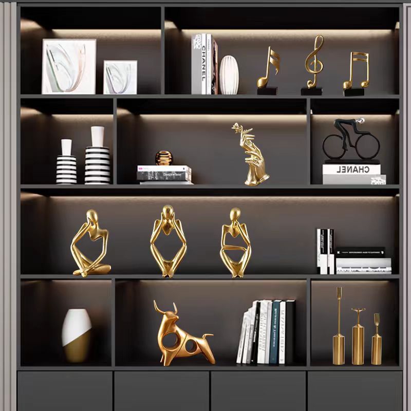 Light Luxury Resin Wine Cabinet Decorations
