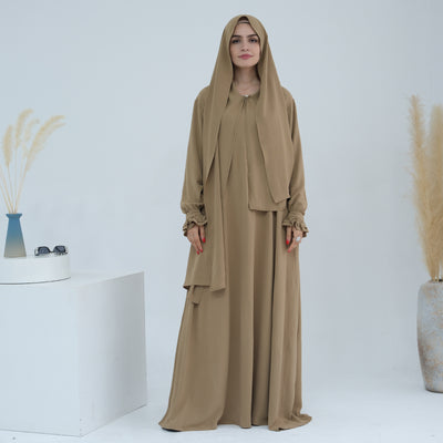 Middle East Dubai Turkey Headscarf Dress