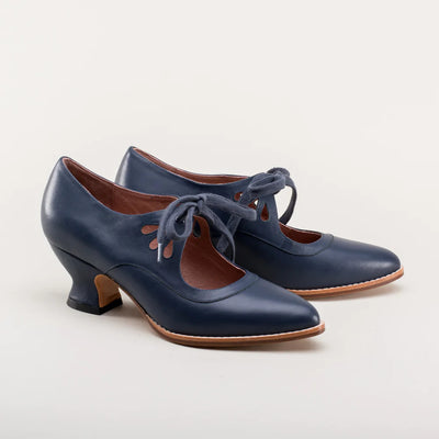 Hollow Out High Heel Lace-up Casual Shoes
