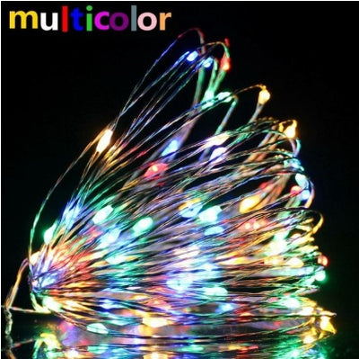 Copper Wire Light Button Battery