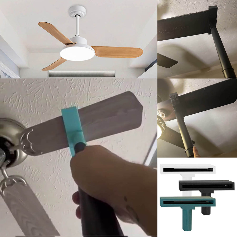 Creative Fan Blade Dust Removal Brush Ceiling Fan Blade Cleaning Gadget