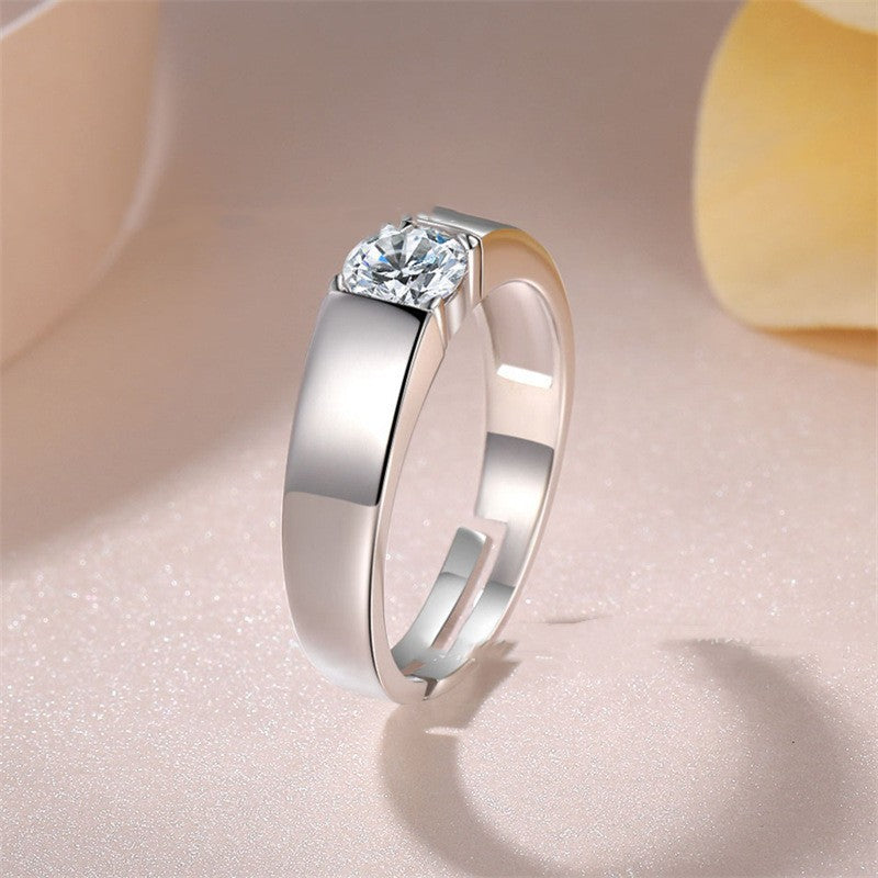 Free Size Stone Ring Version Men