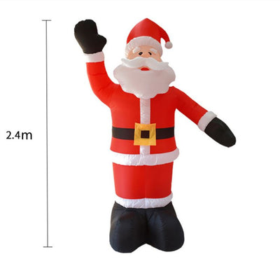 Inflatable Doll Night Light Merry Christmas