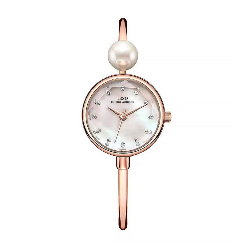 Women's Bracelet Watch Shell Surface Pearl