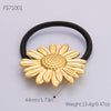 Stainless Steel Flower Style Hair Band Advanced Sense