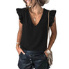 Ruffled Sleeve Top