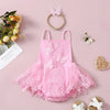 Girls' Butterfly Lace Yarn Princess Dress Headdress
