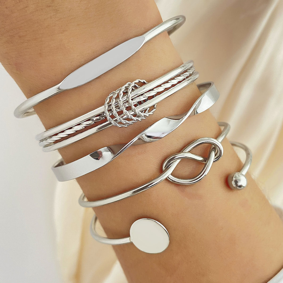 5-7pcs Bracelet Set Creative Simple Temperament Lady