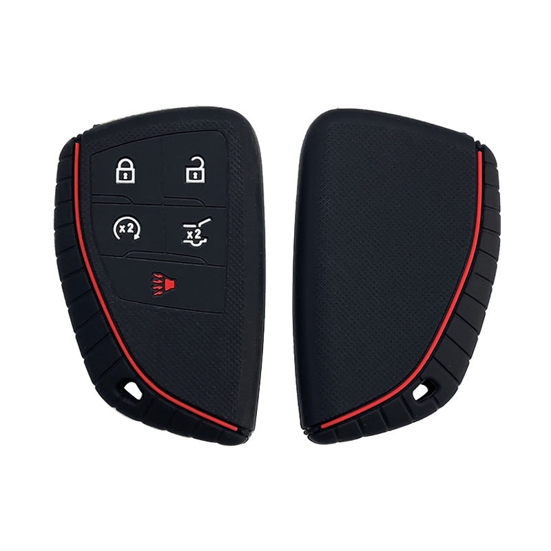 Silicone Key Cover Chevrolet Tahoe Ivia GW Tire Pattern Cover