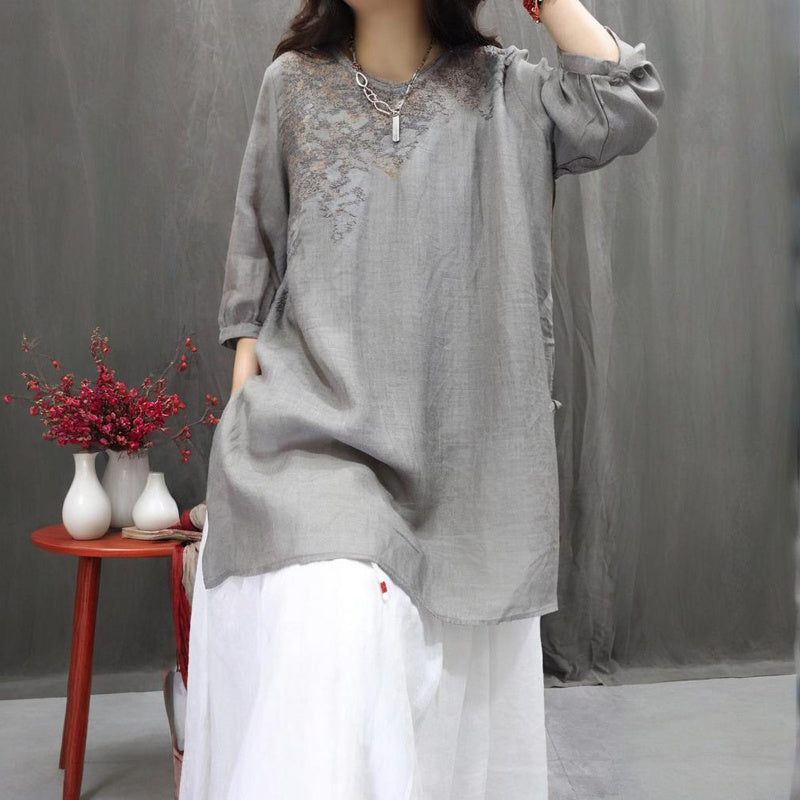 Women's Solid Color Round