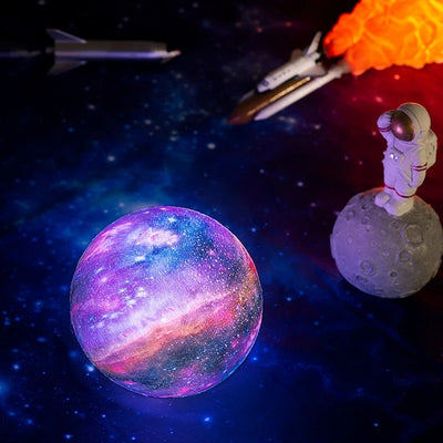 LED USB Star Galaxy Moon Lamp