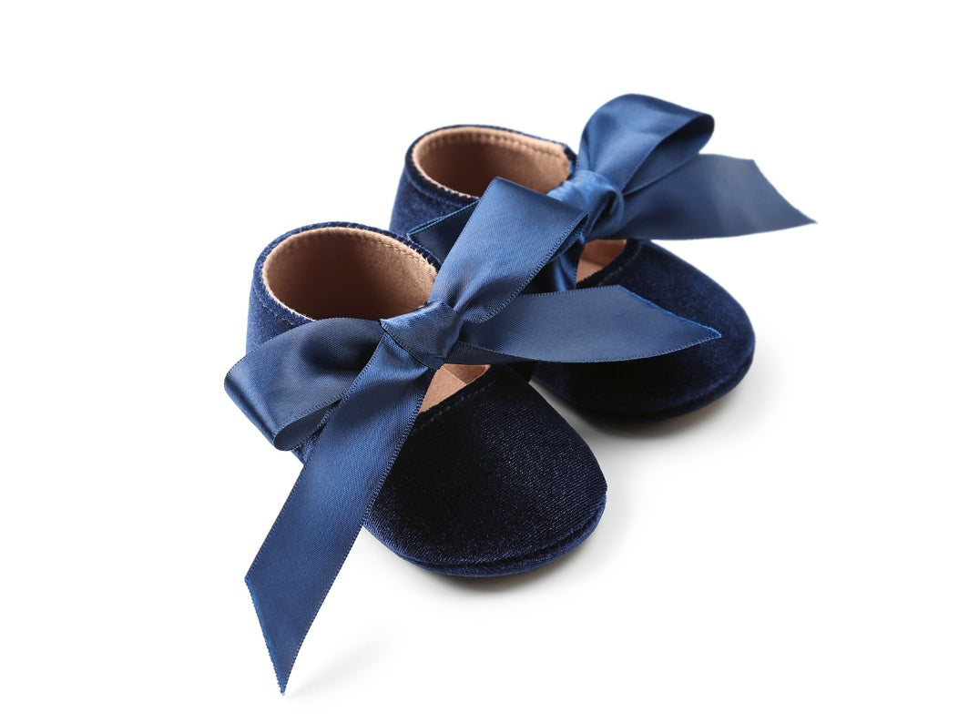 Ribbon Spring and Autumn Baby Princess Shoes