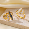 Korean Style Fashion Simple And Cool Style Stainless Steel Ring
