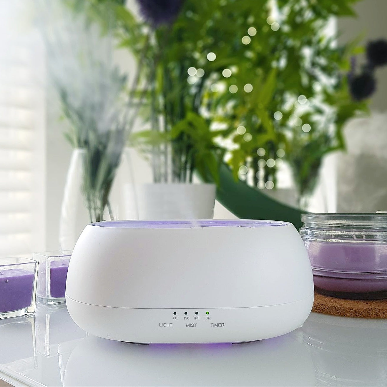 Air Humidifier Colorful Light Fragrance Diffuser Essential Oil Diffuser For Home
