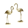 Nordic golden flamingo ornaments Light luxury decorations