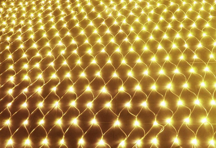 waterproof fishnet lights full of stars paved holiday lights wedding ins decorative lights