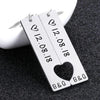 Customized Couples Keychain Boyfriend Girlfriend