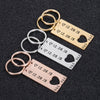 Customized Couples Keychain Boyfriend Girlfriend