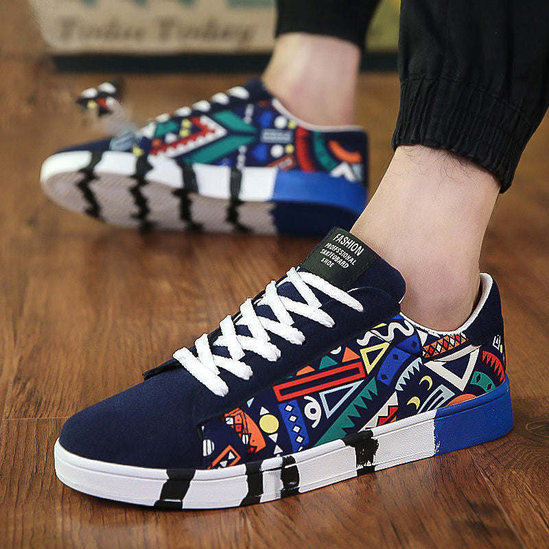 Trendy Man Old Beijing Cloth Shoes Men