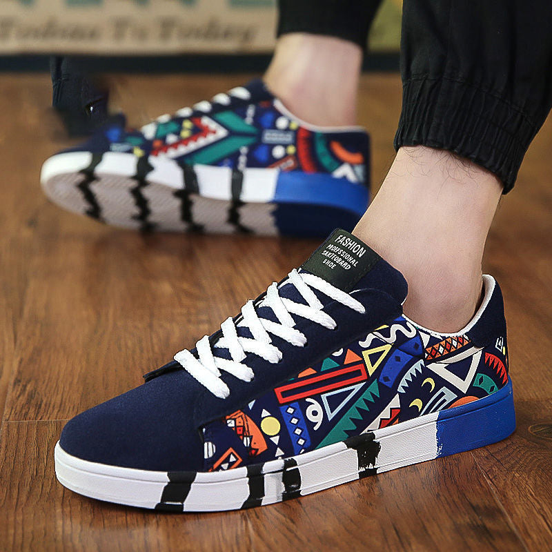 Trendy Man Old Beijing Cloth Shoes Men