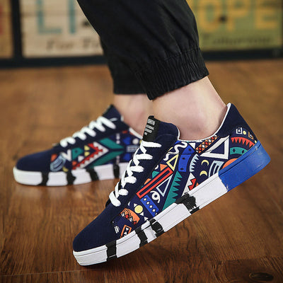 Trendy Man Old Beijing Cloth Shoes Men