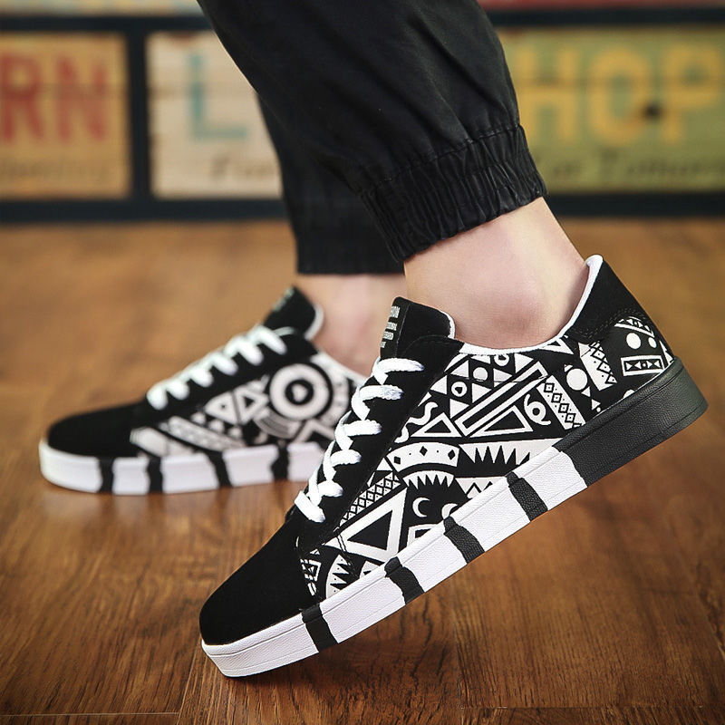 Trendy Man Old Beijing Cloth Shoes Men