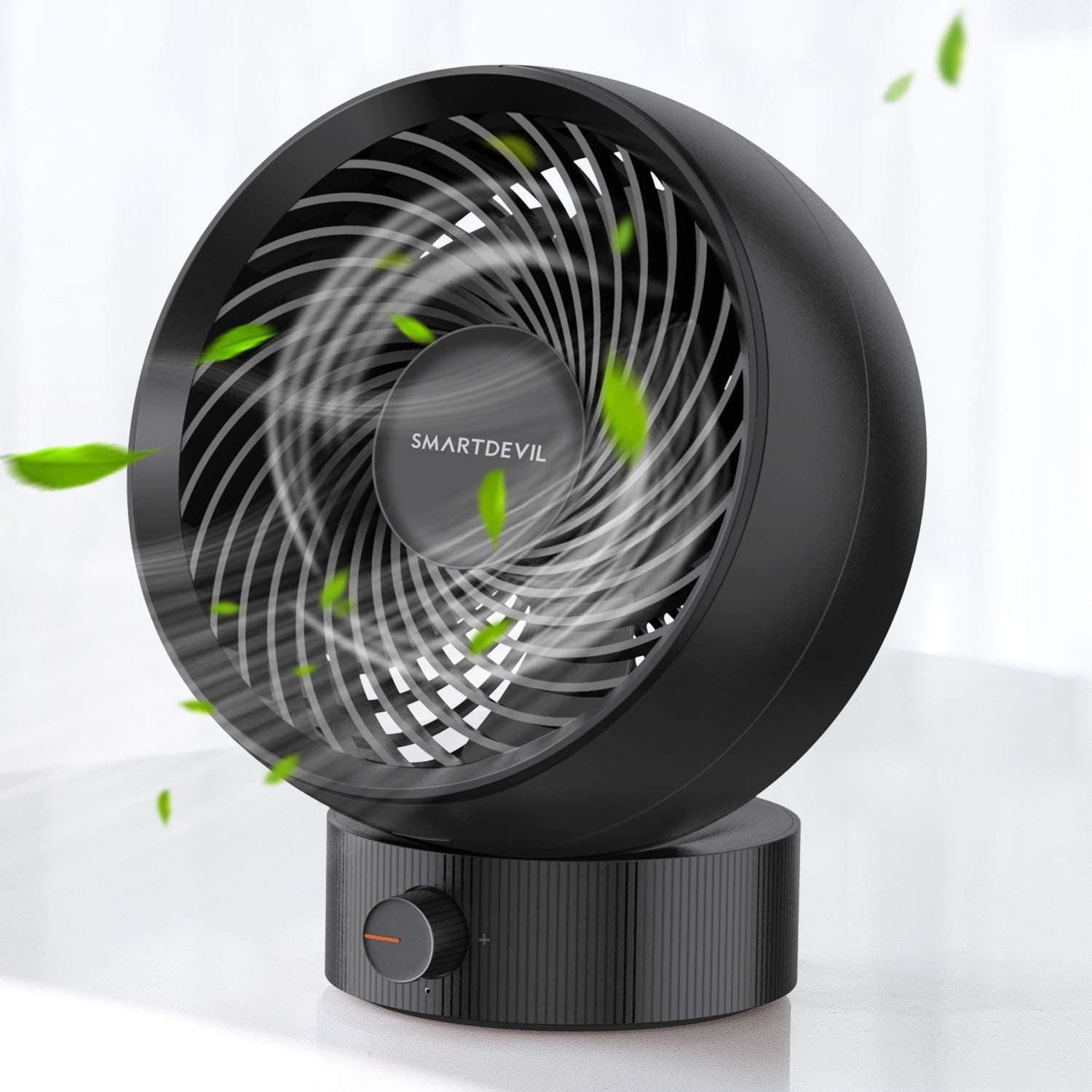 Flash Magic Small Fan Ultra-Quiet Office Desk Usb Charging Fan