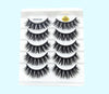 Mink False Eyelashes 3D False Eyelashes Five Pairs Of Soft Cotton Stalk Eyelashes