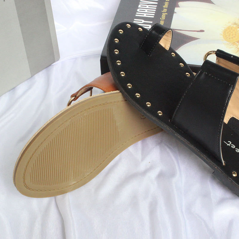 Summer New Woman Slippers Flat Sandals