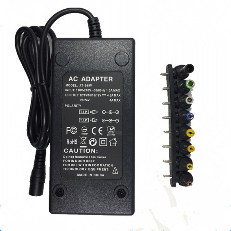 Power Notebook Universal Adjustable Power Adapter 96W Multi-Function Charger