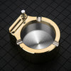 Large Cigarette Ashtray With Permanent Match Lighter