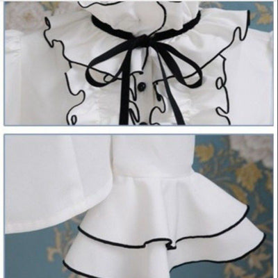 Spring Blouse Women's New Style Western-style Fashion Ruffled Shirt
