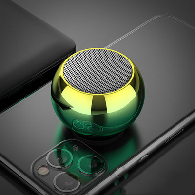 M3 Colorful Wireless Speakers 3D Mini Electroplating