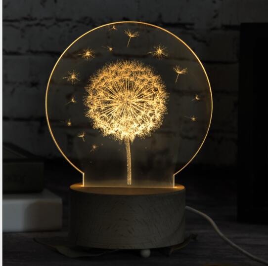 Touch Children Lights Bedroom Decoration Valentines Day Gift Night