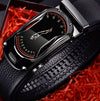 Men's leather belt