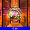 3D Fireworks Decorative Light Bulb