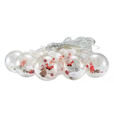 Creative LED Christmas Wish Orbs Curtain Light Decoration