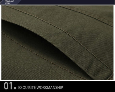 brand jacket men winter army military pilot
