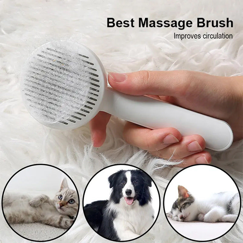Pet Self Cleaning Cat Brushes,