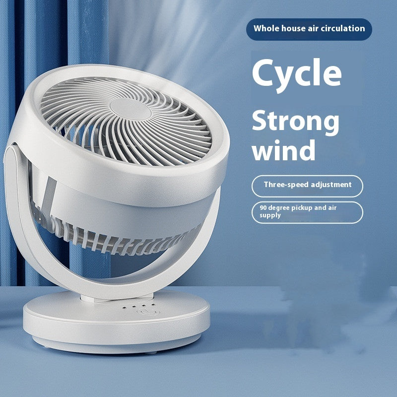 Large Wind Air Circulator Desk Mute Usb Fan