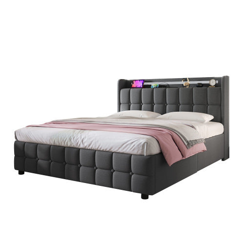 Einzelbett Aus Holz Mit Matratze Size  160x200