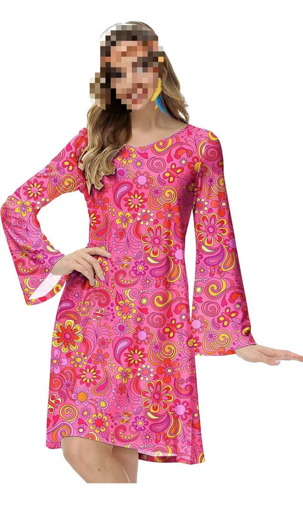 Women, Fashion Autumn Dress With Flowy Design