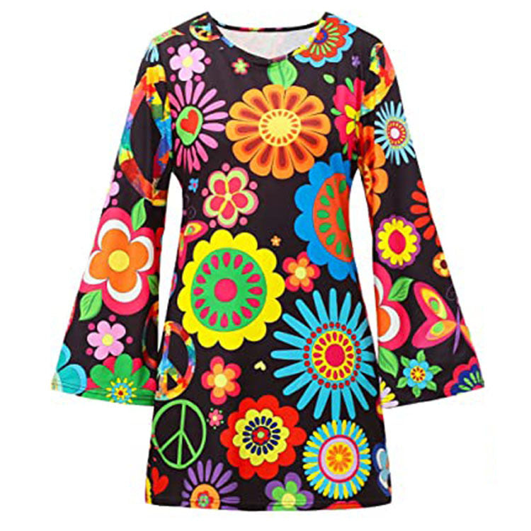Women, Fashion Autumn Dress With Flowy Design